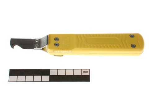 Cable stripper knife