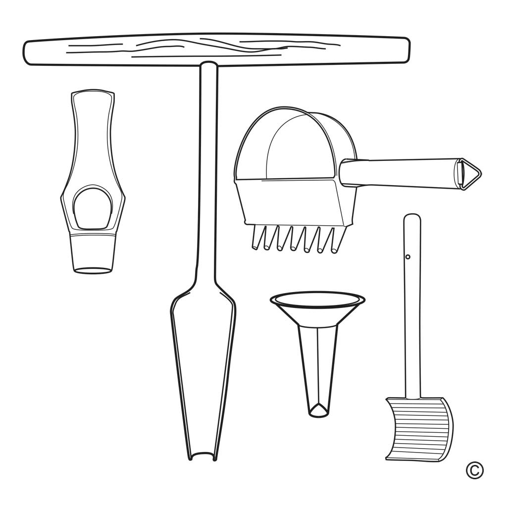 tube/funnel-shaped