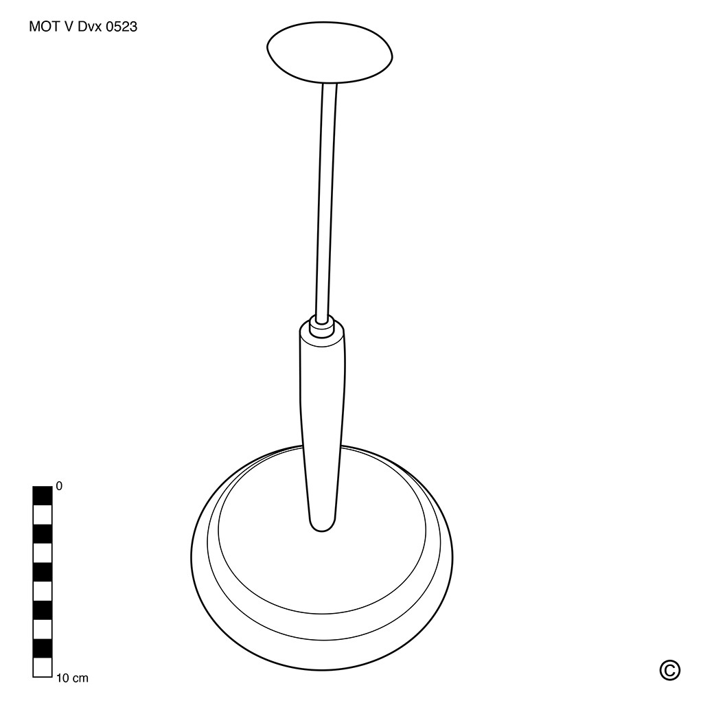 Ball iron (stand)/egg iron (stand)/mushroom iron