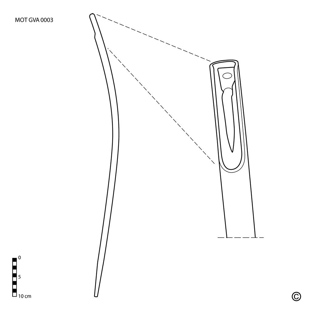 Timber girthing sword