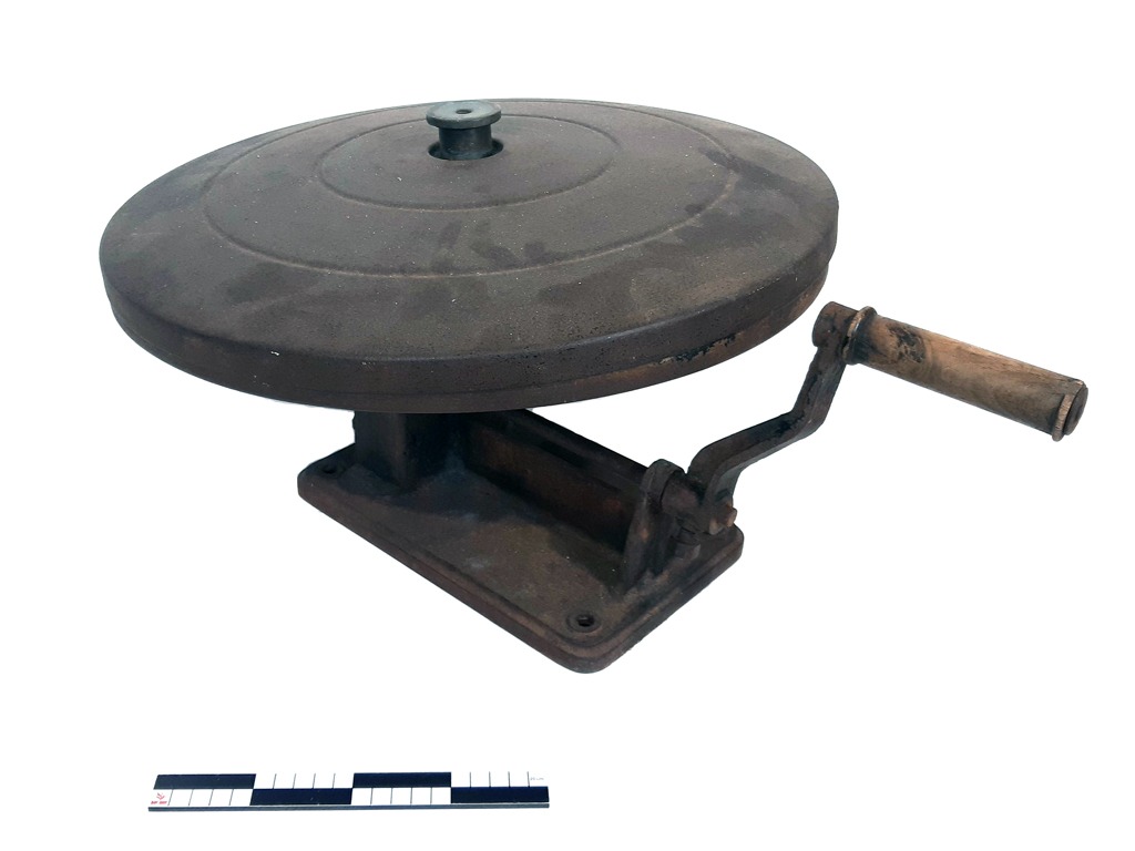 Centrifuge voor proefbuisjes (v.)