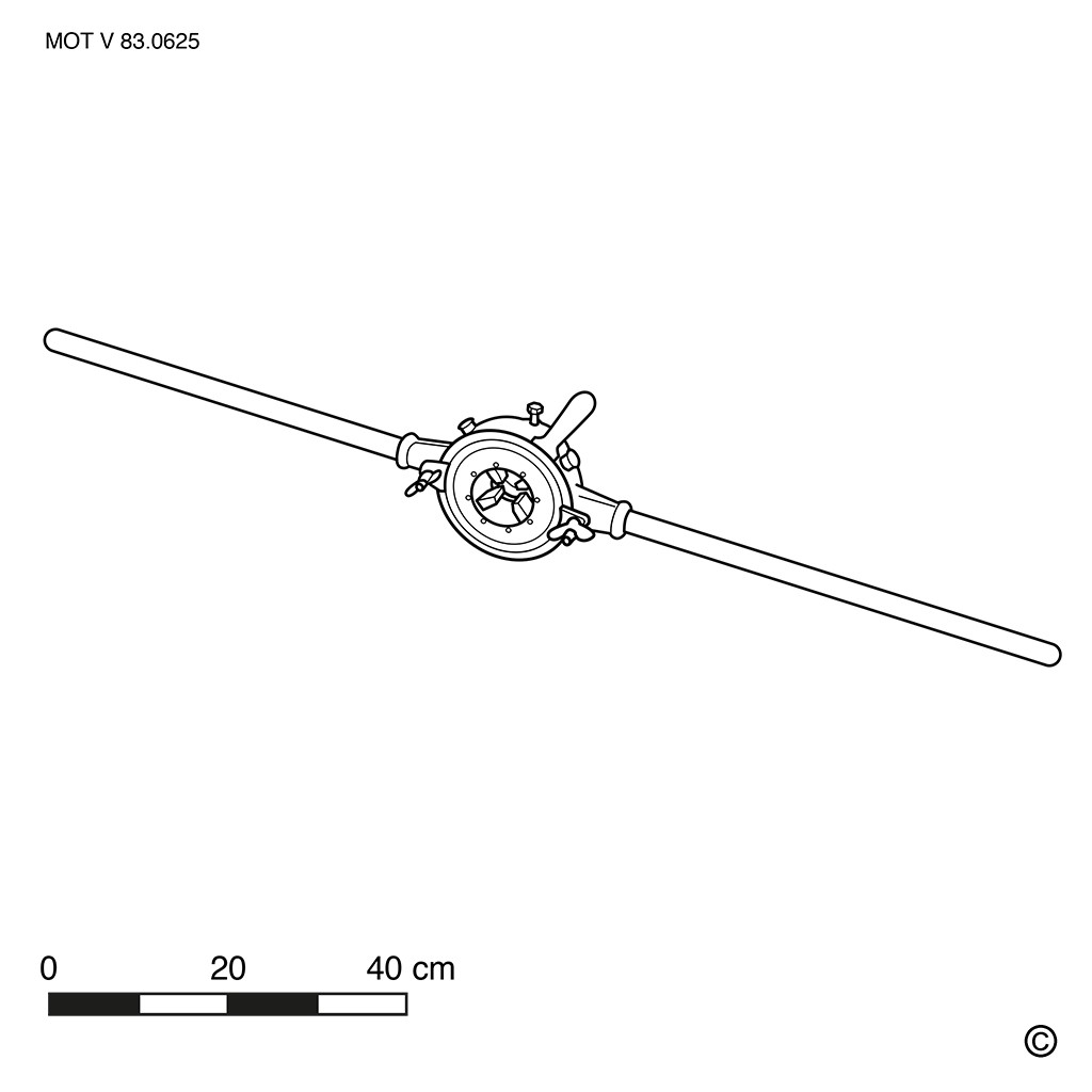 Twisting bar (for tubes)