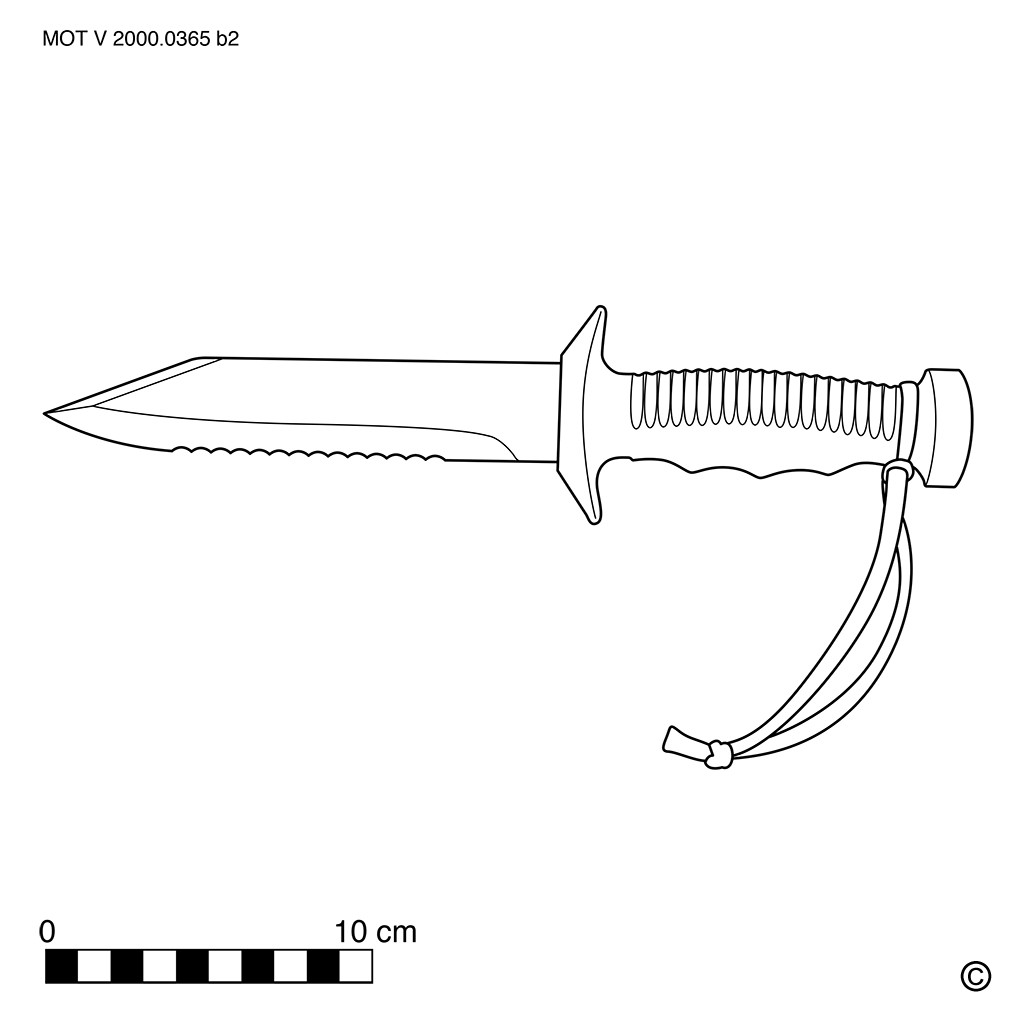 Couteau de plongée (m.)