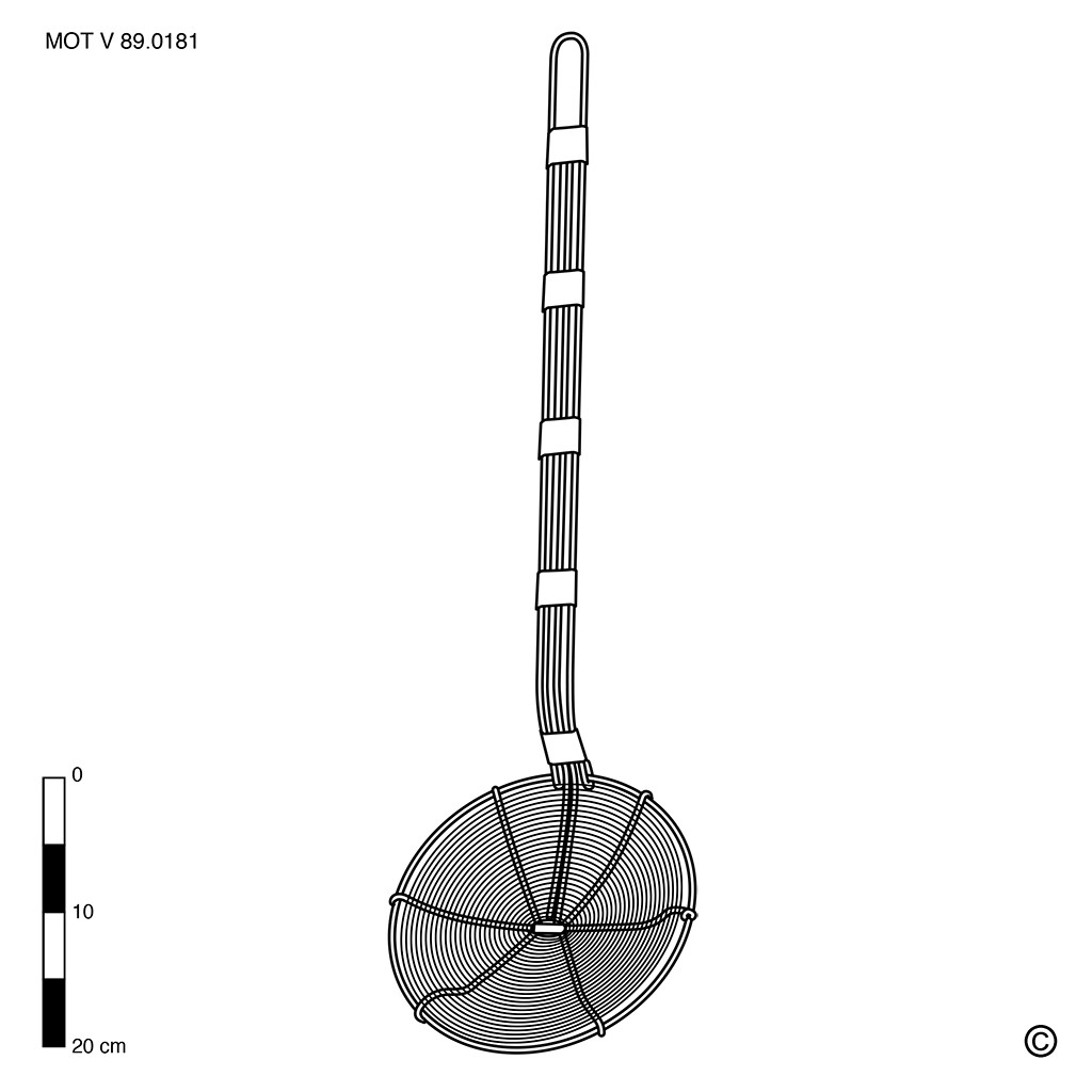 Fried-food skimmer