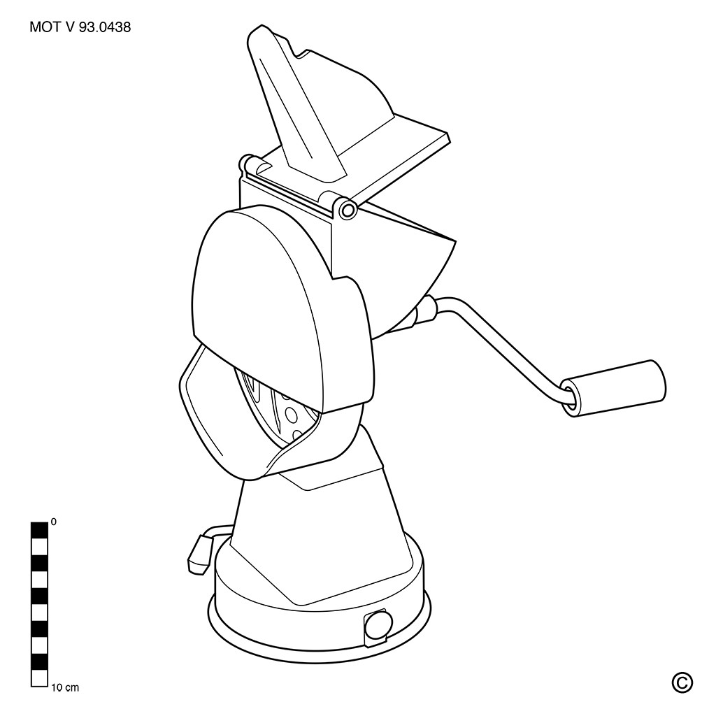 Rotary vegetable shredder