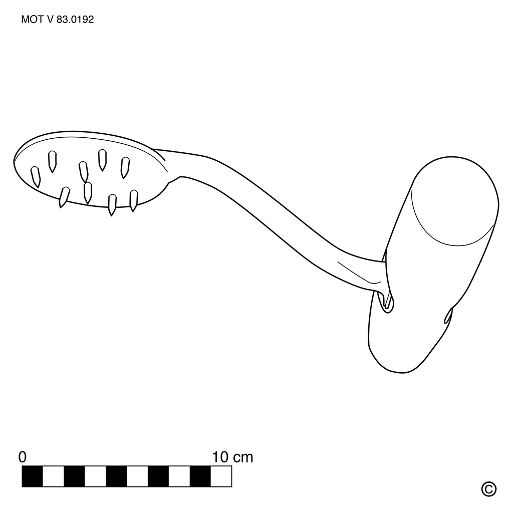 Handhaak voor zakken (m.)