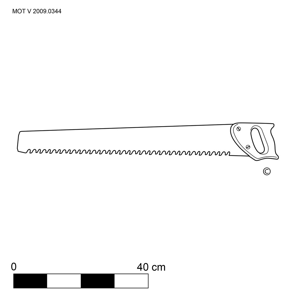 Handsaw for aerated concrete