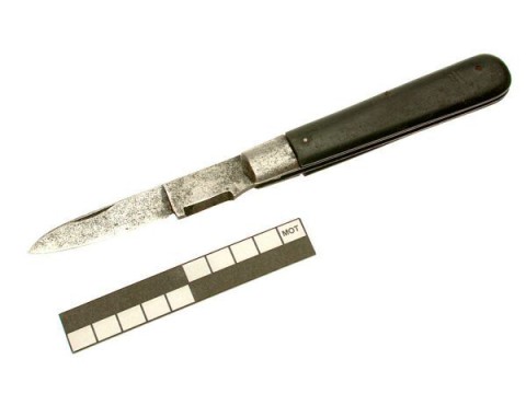 Cable stripper knife