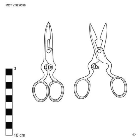 Buttonhole scissors