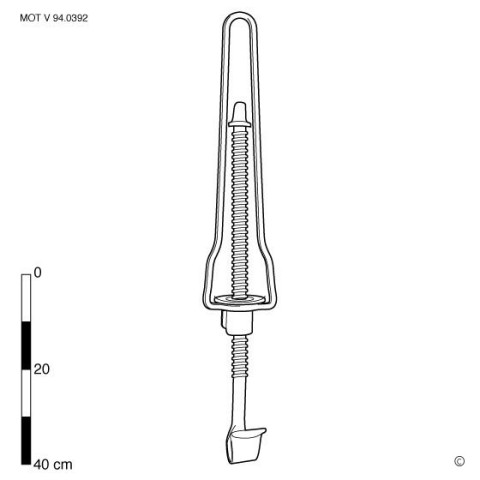 Chimney crook (screw)