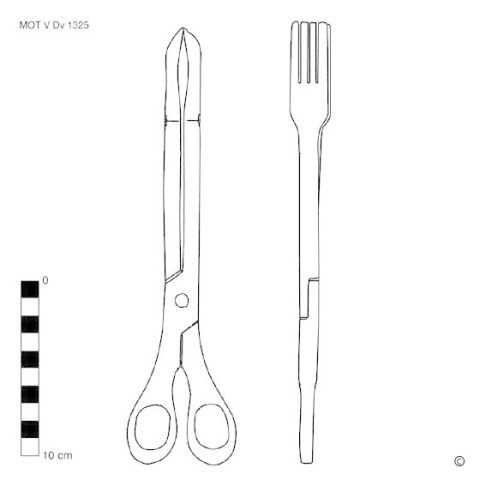 Salad tongs