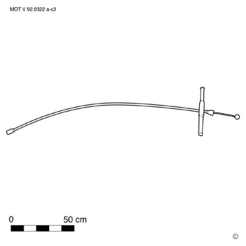 Sonde oesophagienne (pour boeufs) (f.)