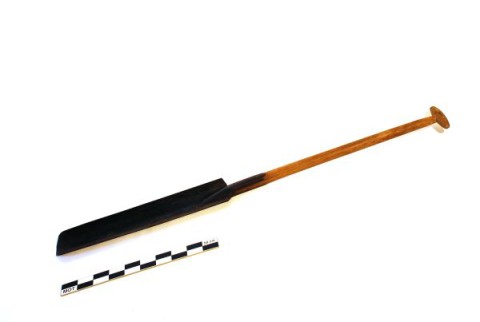 Narrow drain spade