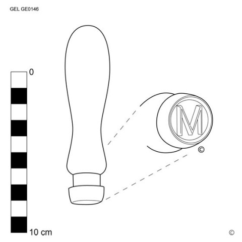 Stempel (tegelbakker) (pottenbakker) (m.)