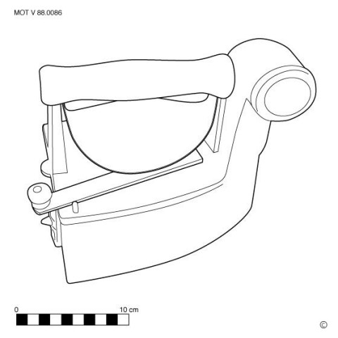 Strijkijzer (met kolen) (o.)