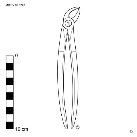 Extracting forceps