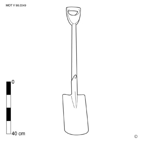 Garden spade