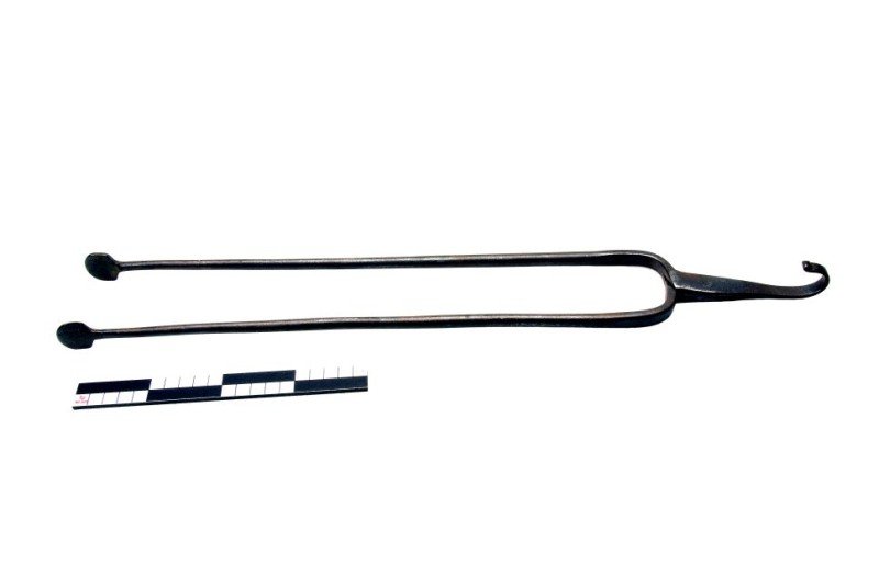 Pair of fire tongs