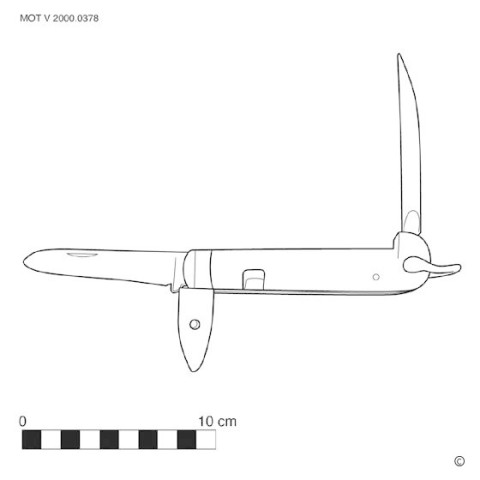 Couteau de marin fermant (m.)