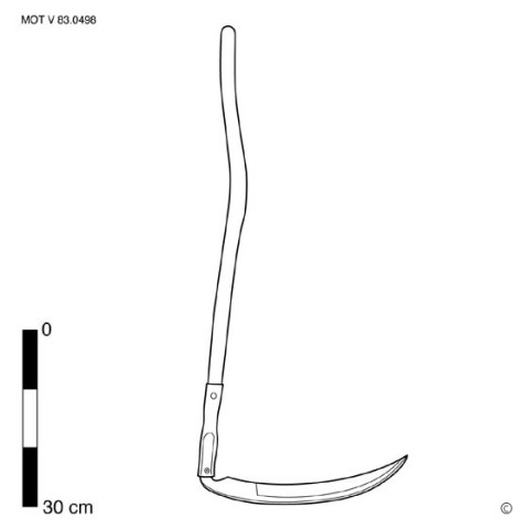 Zeisje met lange steel/zeisje met korte steel (o.)